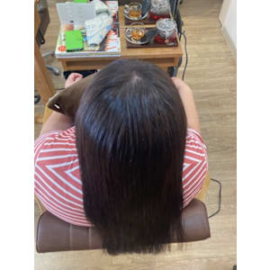 お客様髪質改善データ1372（白髪ぼかしカラー）