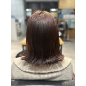 外ハネピンクラベンダー