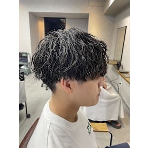 波巻きツイスパMIXパーマ
