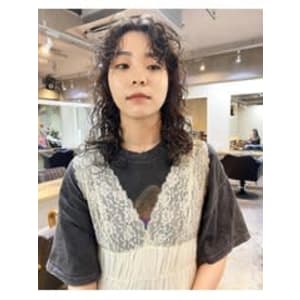 ワイドバングのハードパーマ