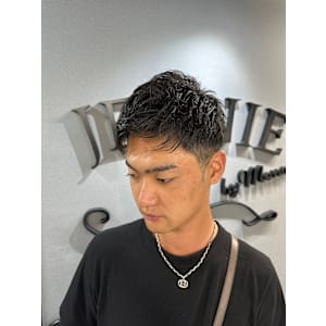 アップバング　ベリーショート　メンズ