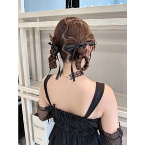 カチモリ×三つ編み