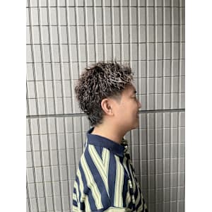 ツイスパ/特殊パーマ/メンズショート/スパイキーショート