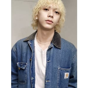 【arte pelo】メンズ/ミディアム/プードルパーマ