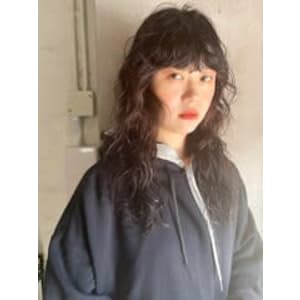 【wave perm】レイヤーカット_ウェーブパーマ