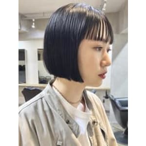 黒髪ボブ