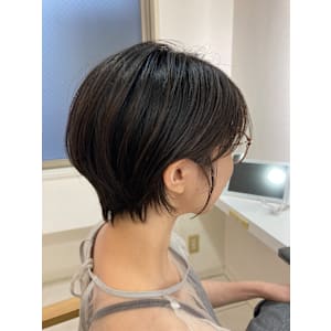 乾かしただけでまとまる似合わせショート