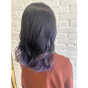 パープルエンドカラー