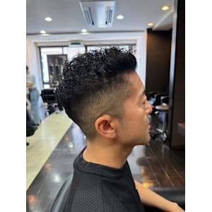 大人のハードパーマ