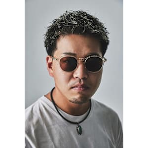 ツーブロックマッシュ/波巻き/ハイライト/束感