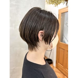 ナチュラルショートウルフ