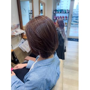 白髪ぼかし　脱白髪染め　【藤沢　藤沢駅】