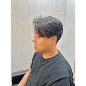 【立川】毛流れセンターパート【メンズカット】