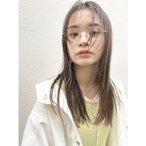 シースルーストレートロング