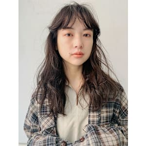 ロングウェーブパーマ