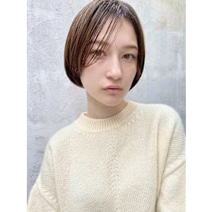 ストレートショートボブ