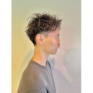 【立川】ツイストスパイラル×アップバンク【メンズカット】