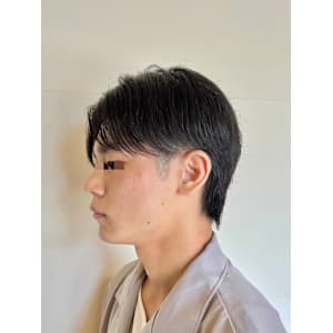 【立川】ナチュラルセンターパート【メンズカット】