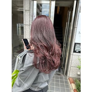 ピンクカラー　ピンクブラウン　