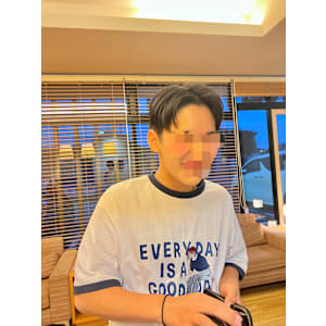 【立川】ショートセンターパート【メンズカット】