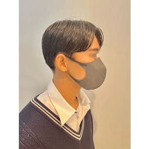 【立川】毛流れセンターパート【メンズカット】