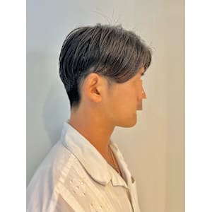 【立川】前下がりセンターパート【メンズカット】