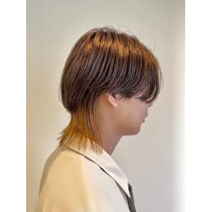 【立川】センターパートウルフ【メンズカット】