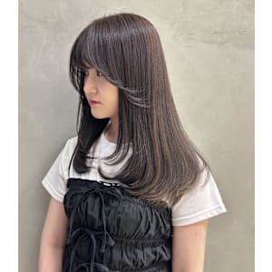 顔まわり/レイヤー/韓国巻き/オージュア