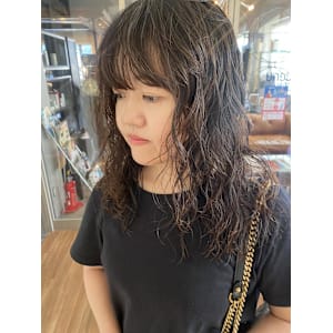 スパイラルパーマ