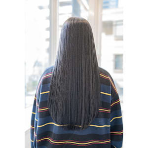 ロング×ダークグレージュ