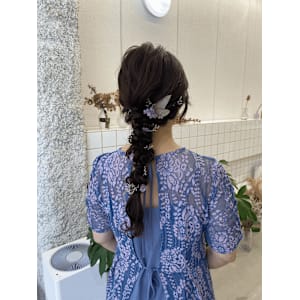 《花屋併設》編み下ろし