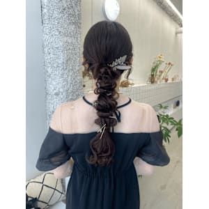 《花屋併設》編み下ろし