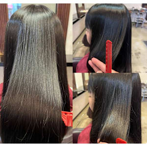 【湿度が高い時期】うねり改善・美しいストレートに♪ 髪質改善