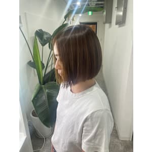 ミニボブ/ベージュカラー