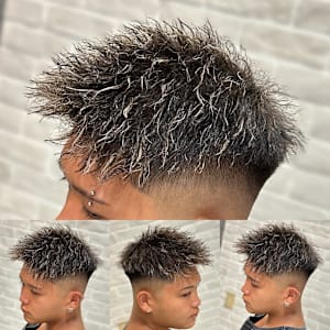 ジェットフェード×ツイストスパイラル×メッシュ