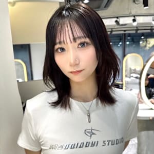 髪質改善サロンLond Melia 天神大名店×ミディアム