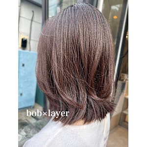 ミディアムボブレイヤー×渡辺　りん