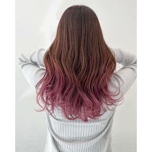 ピンク/トレンドカラー/中野美容室