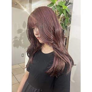 ピンクローズカラー×たぷっとレイヤー