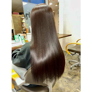 酸熱カラートリートメント＋キューティクル増強トリートメント