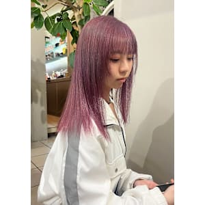 ピンクラベンダーカラー♪