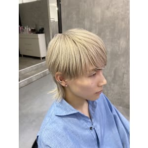 【SOLVER 佐藤】ホワイトカラー×メンズウルフ