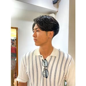 【Lond渋谷店】センターパートミディアムマッシュ