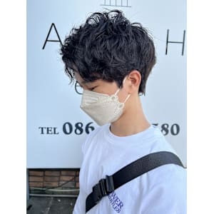 ナチュラルスタイル×癖毛