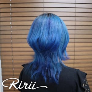 ブルーグラデーション＆髪質改善トリートメント