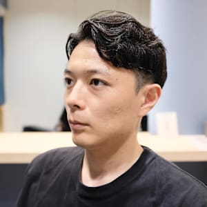 サイドパートリバースパーマ