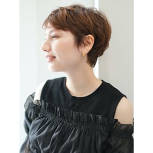 40代50代小顔前髪イメチェンアンブレラカラーショート - INCEPTION  GINZA 銀座【インセプション】掲載中
