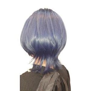 マッシュウルフ×ブルーグレーカラー