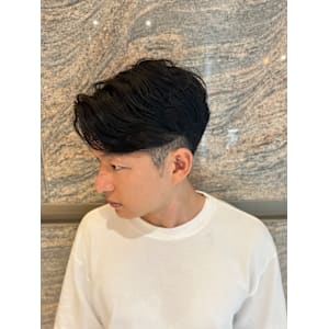 【ニュアンスパーマ】ツーブロック