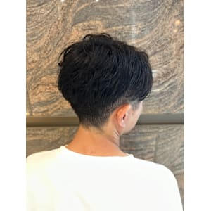 【ニュアンスパーマ】ツーブロック